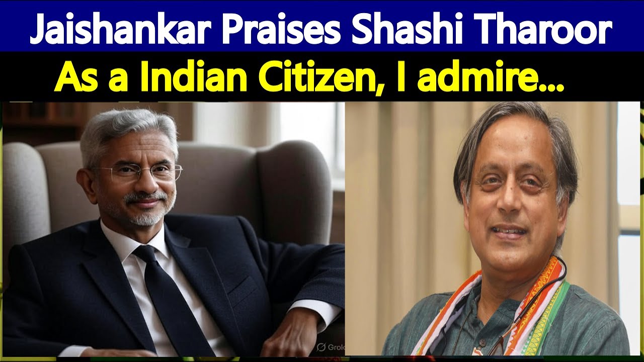 In US, Jaishankar Praises Shashi Tharoor and All Party Delegation.
