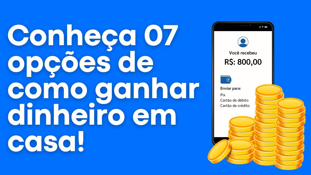 Como ganhar dinheiro em casa: 50 melhores ideias!