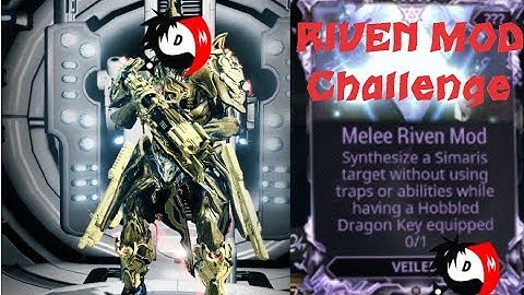 Warframe - Riven mod Challenge - "Synthesize a Simaris target" - 2018