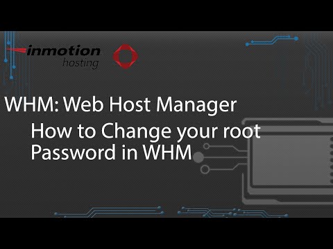How to Change your root Password in WHM
