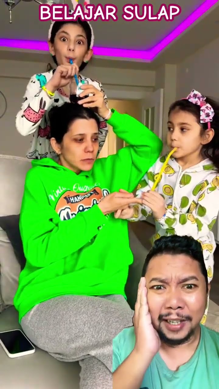 BELAJAR SULAP KAKAK!!?? #funny #love #momlife #comedy