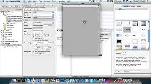 Xcode iPhone SDK Tutorial   Counting seconds via NSTimer and UILabel