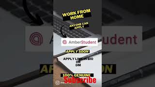 Work From Home Job  Amberstudent Global Sales Associate  Prayag Blogs