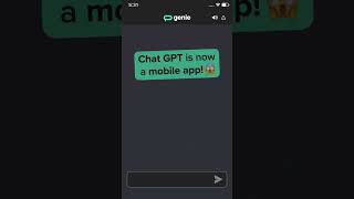 #1 AI Chatbot App - Powered by ChatGPT & GPT-4 - Genie AI
