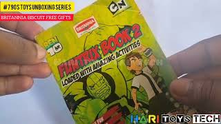 Ben10 Puzzle Book Britannia Biscuit Free Gift @haritat@haritat 90s Toys Unboxing Series screenshot 5