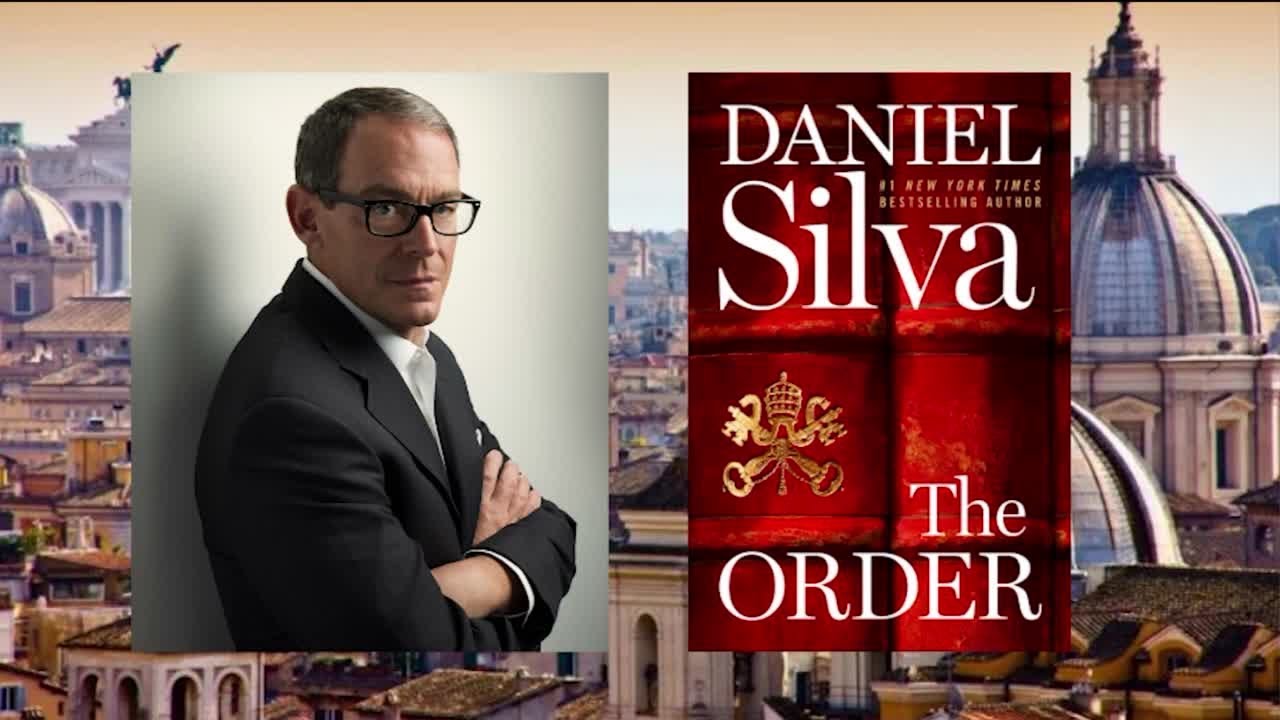 Bestselling author Daniel Silva on his newest book The Order YouTube