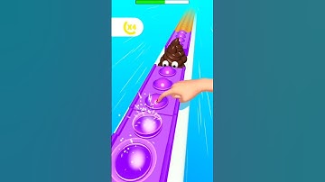 Pop It Finger Run ASMR Game #Shorts #PopIt #Fidget #ASMR #MobileGames
