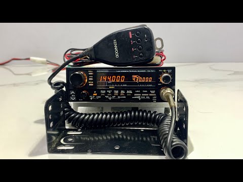 ✨Kenwood TM-721S VHF/UHF 40/30W + DC + Mic✨ - YouTube