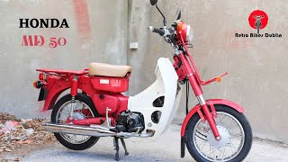 Honda MD50 - honda md50 metalic red - 2011 honda c50 in dark metallic green - ride and review