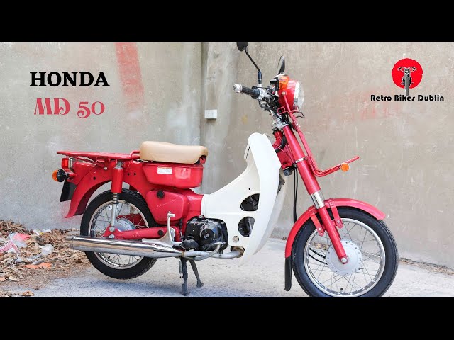 Honda MD50 - honda md50 metalic red - 2011 honda c50 in dark