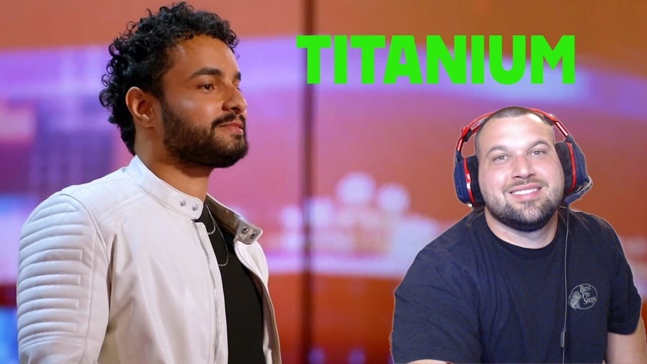 FIRST TIME Hearing Gabriel Henrique Sing “Titanium” (INSANE Vocals!)