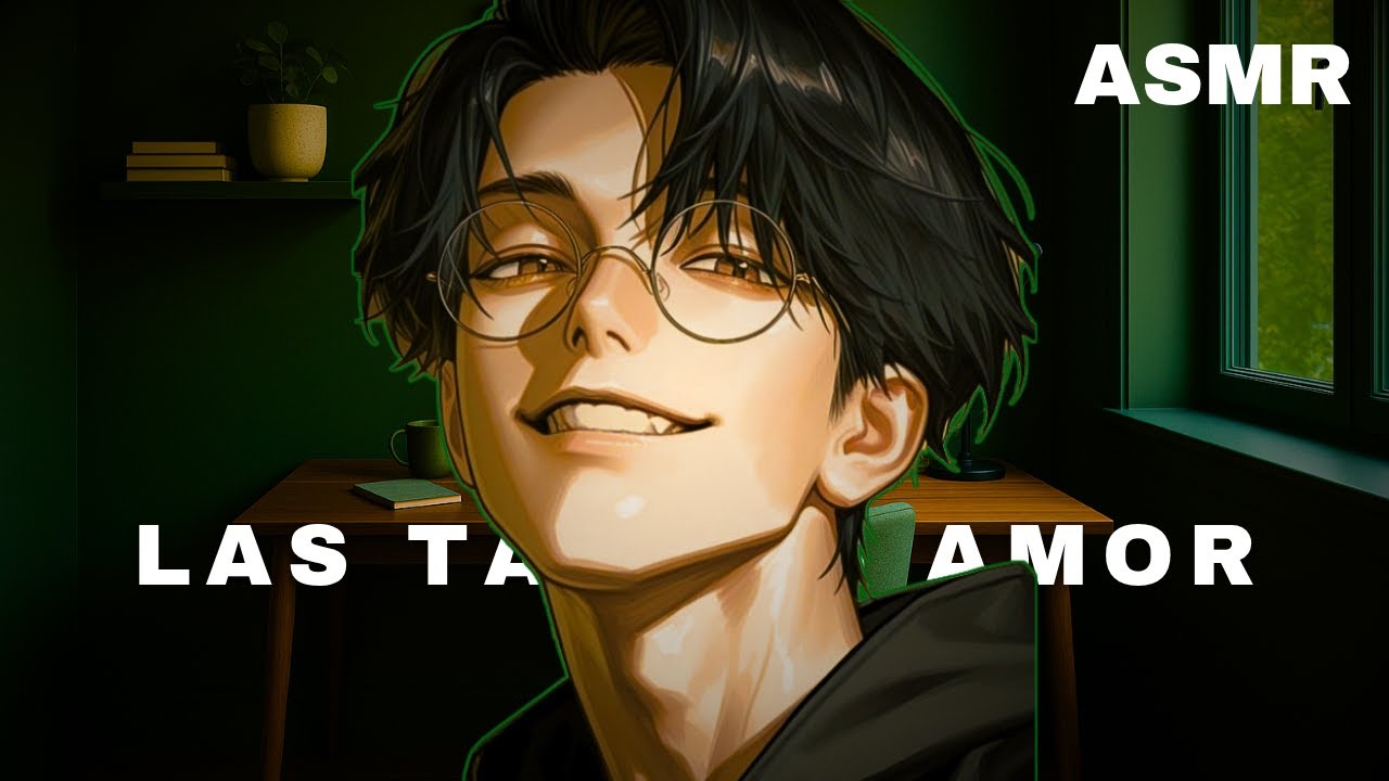 ASMR - NOVIO PROFESOR TE AYUDA CON TUS TAREAS Y REPRUEBAS 🤓