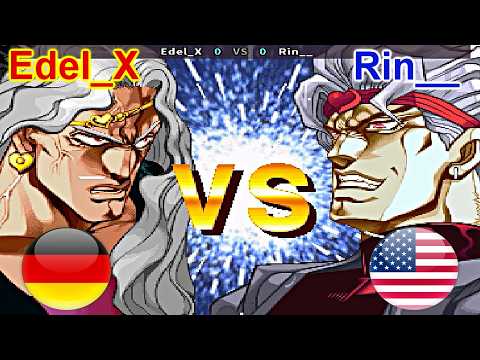 JoJo's Bizarre Adventure - Edel_X vs Rin__