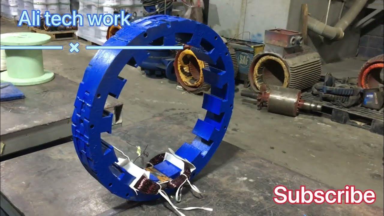 Amazing technique Generator exciter 420 Kw By Ali tech work YouTube