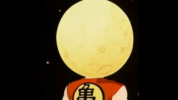 Krillin’s head is a moon!