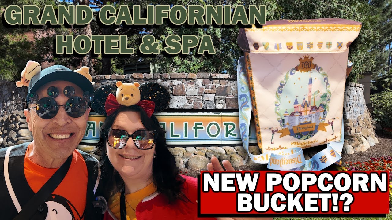4K Disney Grand Californian 1-Bedroom Tour & 70th Anniversary Magic Key Popcorn Cooler