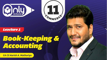 11th Accounts MH Board Free Lectures BY CA CS Harish A Mathariya
