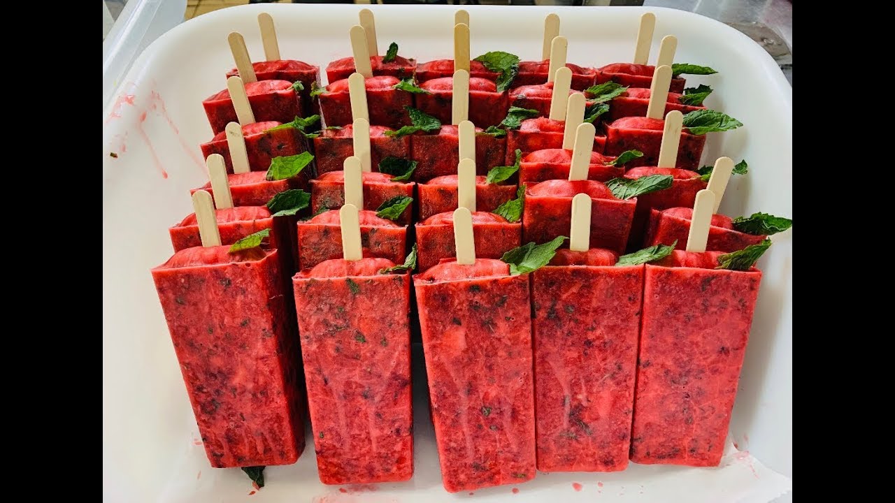 Paleta de Mojito y Probando Gracias Refrinox por esta receta 🙌🏼