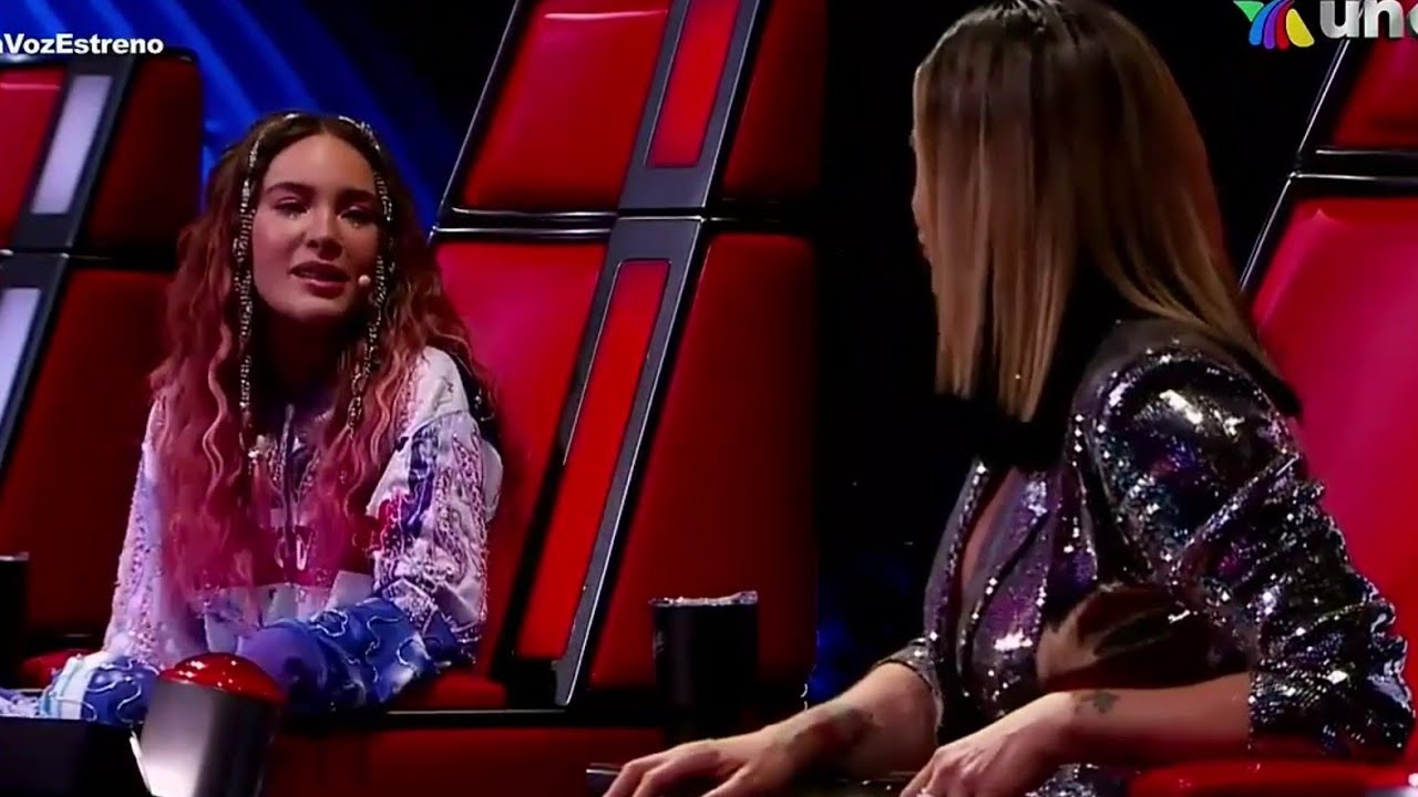 María José Bloquea a Belinda - La Voz