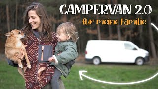 DIY CAMPER AUSBAU für neue Abenteuer alleine mit meinen Kleinen