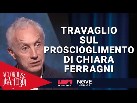 Travaglio su Chiara Ferragni e la giustizia.