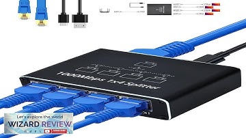 Ethernet Splitter 1 to 4 1000Mbps High Speed Ethernet Cable Splitter Review