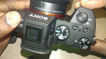 Sony a7iii shutter door problem