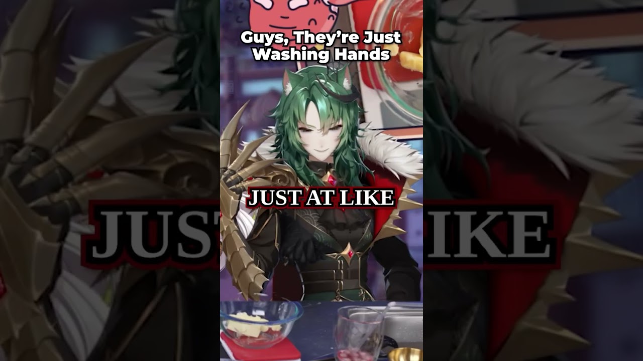 Guys They are just washing hands