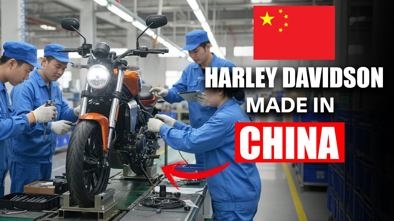 Мотоцикл Harley Sprint стоимостью 6000 долларов производится в Китае (и фанаты Harley в ярости)