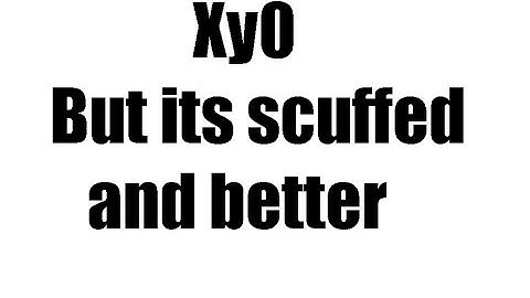 So I Made A Xy0 Paste...