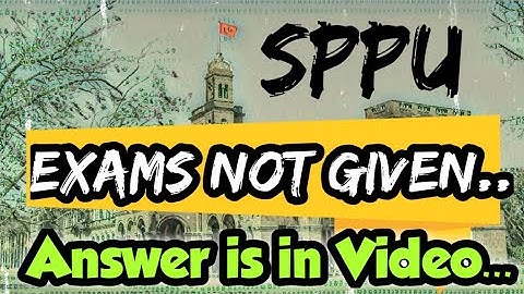 SPPU Exam - Solution for all Problems in One Video!! | Dr. Yaseen