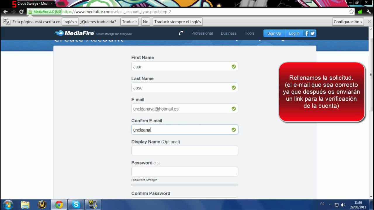 TUTORIAL Crear un link de descarga con Mediafare YouTube