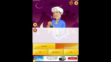 Playing akinator but I only answered with probably not… (if u want me to do more akinator vids sub..