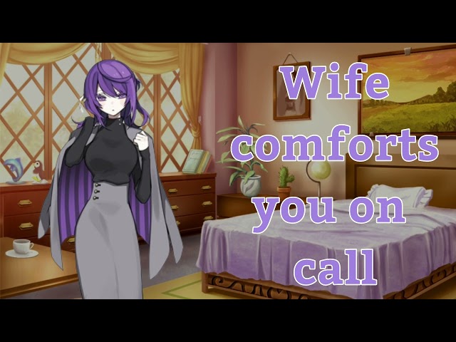 {Asmr} Your caring wife misses you [phone call] [romance] [comfort] [f4m]