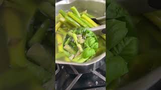 Asparagus Ends Soup