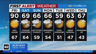 First Alert Weather: Temps dip tomorrow