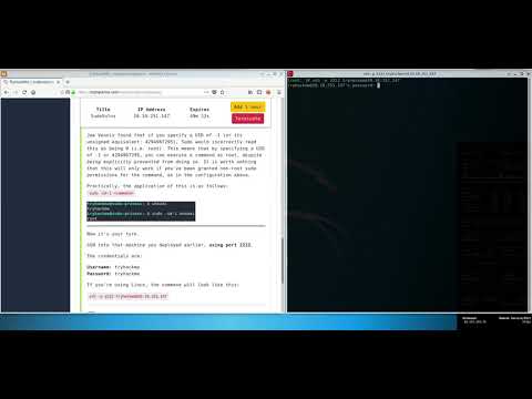 tryhackme - sudo vulns bypass CVE-2019-14287