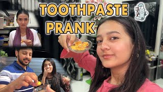 Toothpaste prank on Jeejs | Sab ka mood khraab | Rabia Faisal screenshot 4