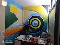 Laxman shrestha artist with jeevan adhikari  mural artist  street artist story