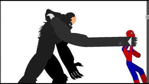 Venom(unfinished) and Spider-Man Test|Stick Nodes Animation