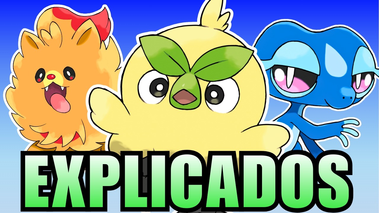 EXPLICO LOS INICIALES DE POKÉMON VIENTO Y OLA