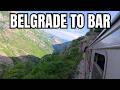 Belgrade to Bar: The Ultimate Open Window Journey (4K ASMR - No Talking)