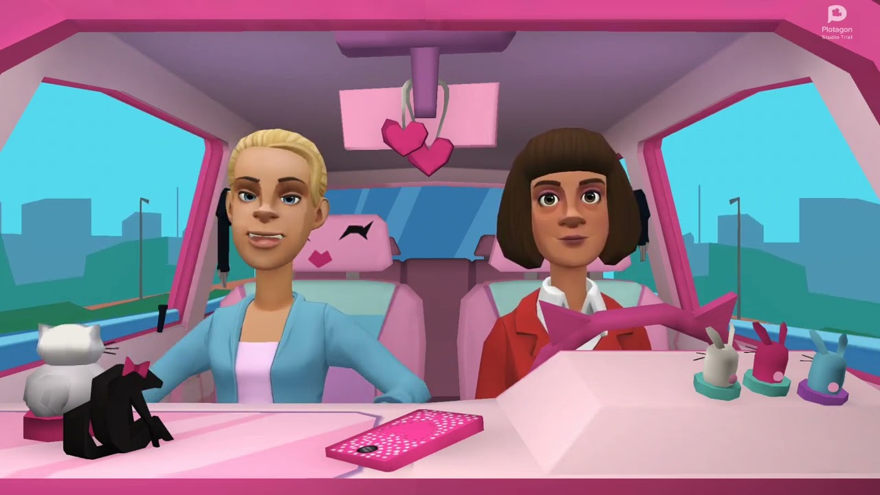 Road trip with anna and her sister fuuny story of two sisters reallife animated cartoon