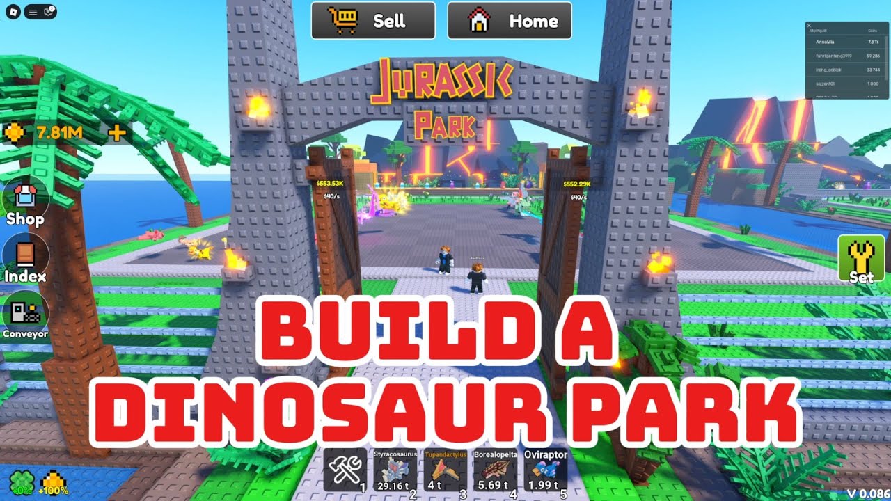 👉 Roblox: Let’s Build the Ultimate Dinosaur Park!