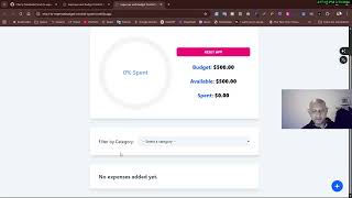 Expense Budget Control System - CSE310 - Applied Programming Class - BYU-I.