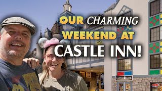Our weekend stay at the Castle Inn and Suites | Site tour + walks around Harbor Blvd