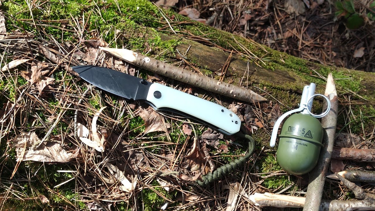 We knife Banter, тест в полі. 