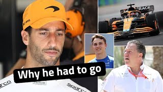 Player Profile Why Maclaren split from Ricciardo #f1 #ricciardo #maclaren  #motorsport #Racing