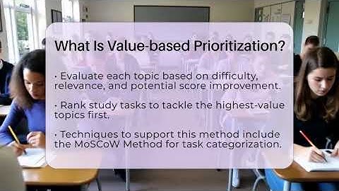 What Is Value-based Prioritization? - Ultimate Study Hacks