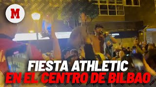 Los jugadores del Athletic, de fiesta por las calles de Bilbao junto a la afición I MARCA